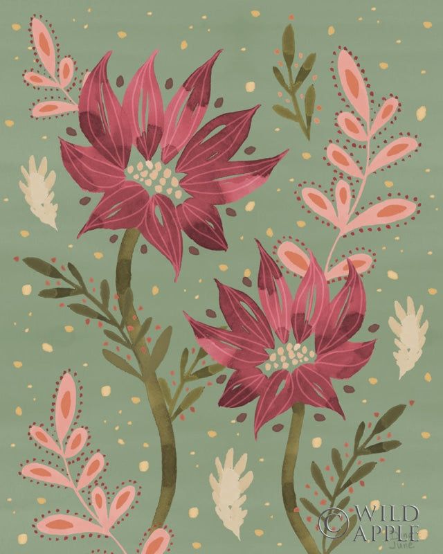 Reproduction of Floralscape IV by Dina June - Wall Decor Art