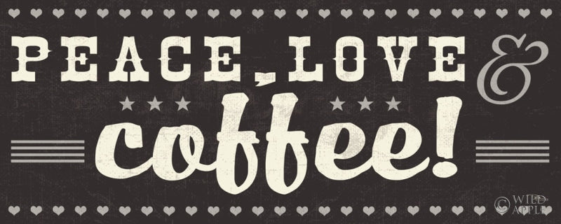 Reproduction of Coffee Lovers IV by Pela Studio - Wall Decor Art