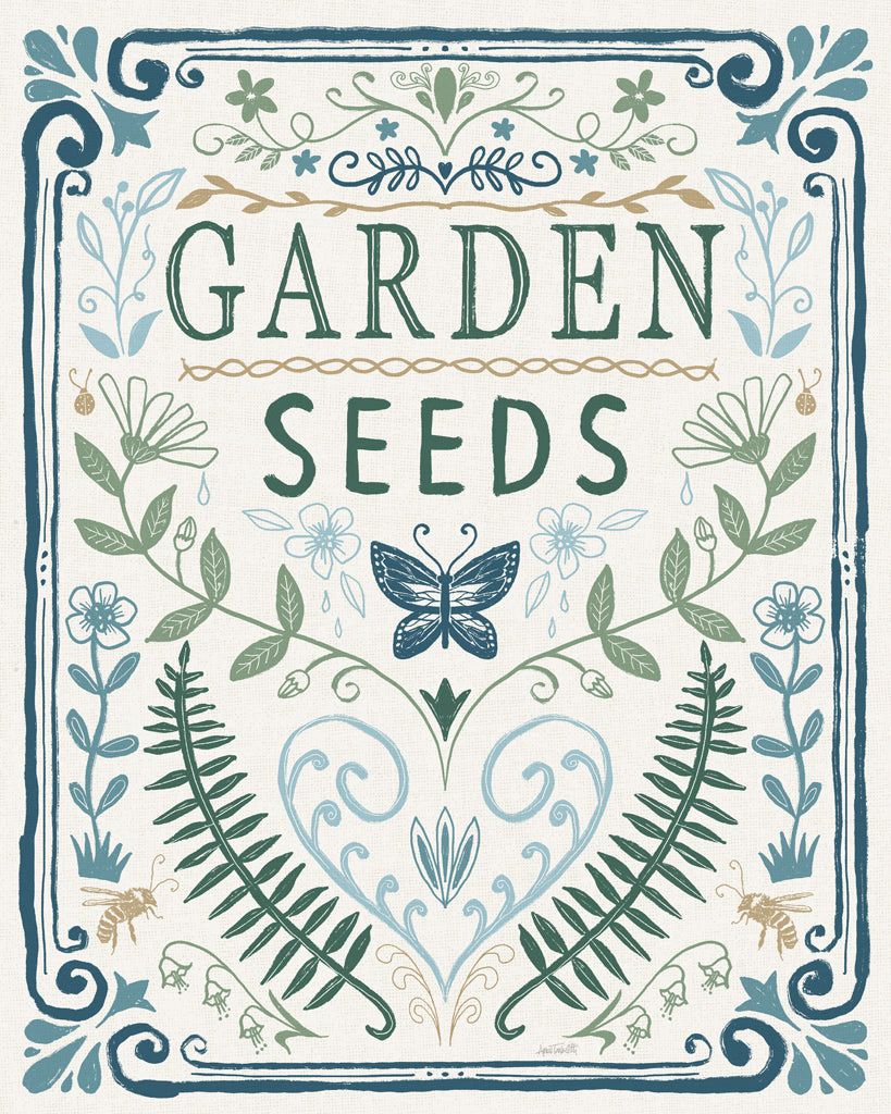 Reproduction of Garden Tones III by Anne Tavoletti - Wall Decor Art