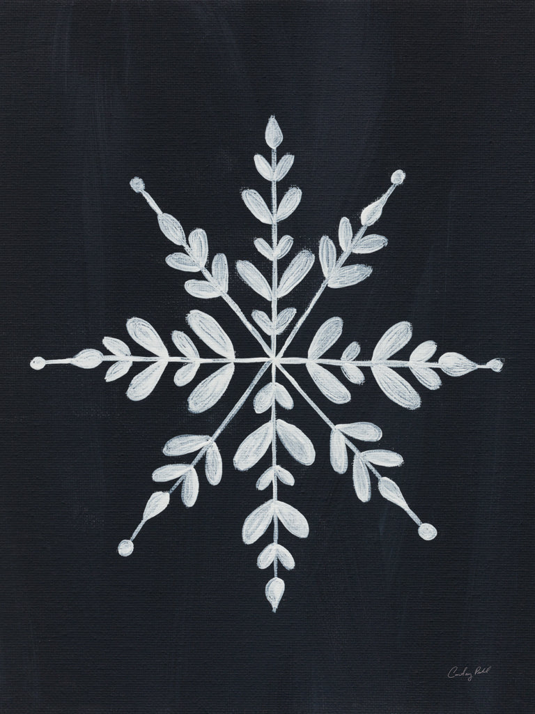 Reproduction of Simple Snowflakes IV by Courtney Prahl - Wall Decor Art