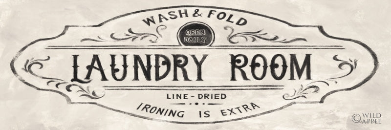 Reproduction of Laundry Day VIII Neutral Panel by Danhui Nai - Wall Decor Art