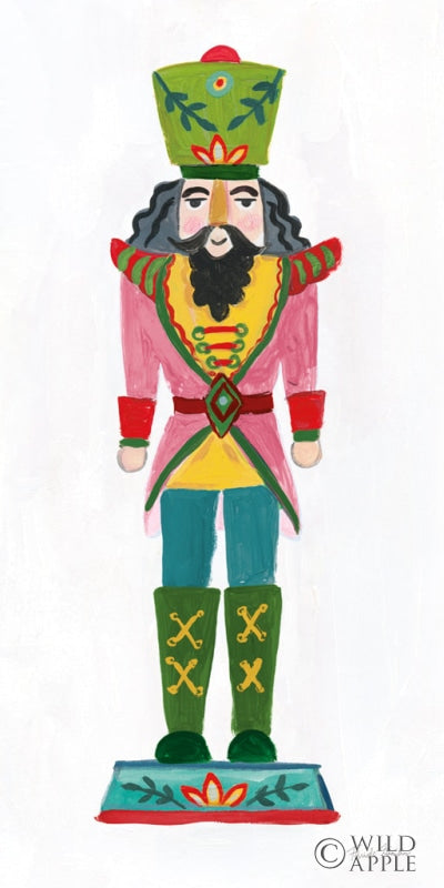 Reproduction of Holiday Nutcrackers IV by Farida Zaman - Wall Decor Art