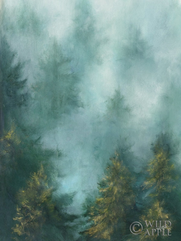 Reproduction of Misty Forest II by Julia Purinton - Wall Decor Art