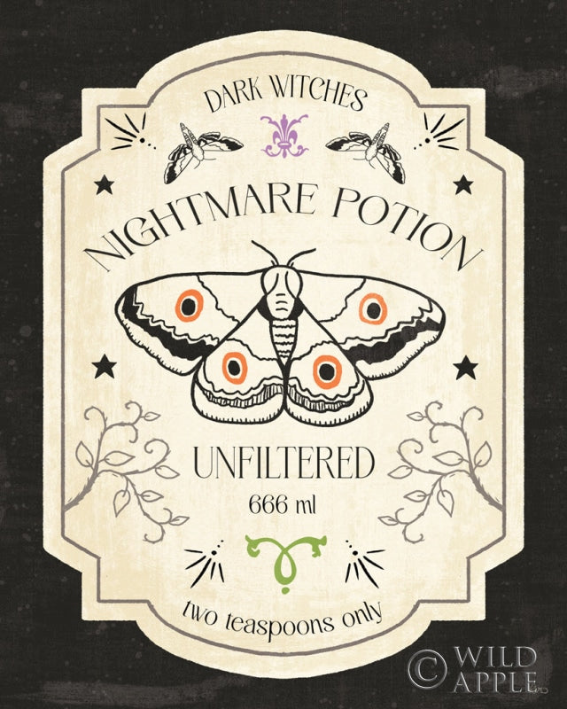 Reproduction of Dark Night VII by Veronique Charron - Wall Decor Art