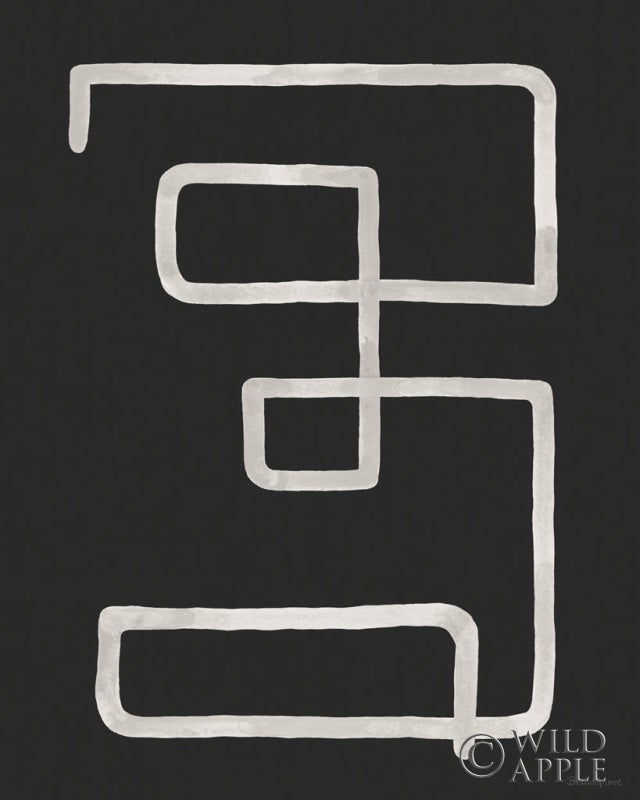 Reproduction of Abstract Squiggle III Dark by Beth Grove - Wall Decor Art