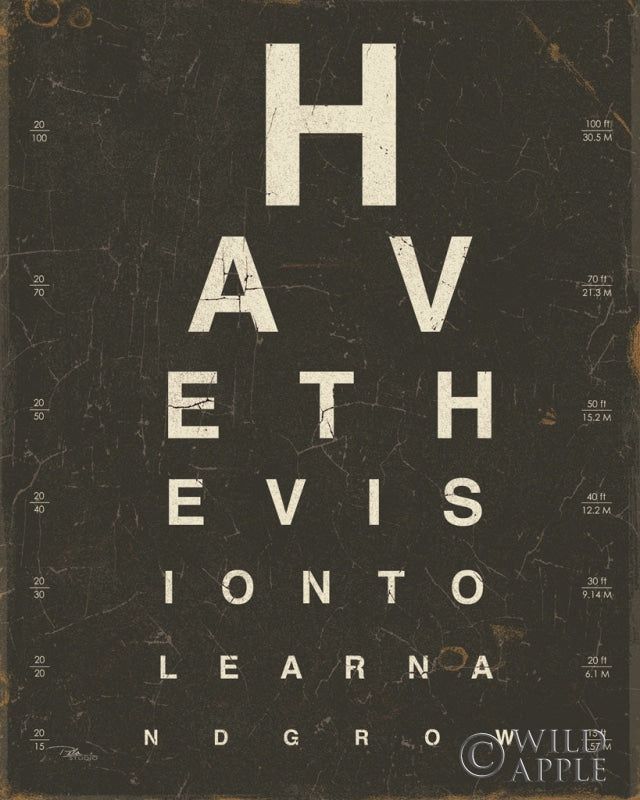 Reproduction of Eye Chart IV by Pela Studio - Wall Decor Art
