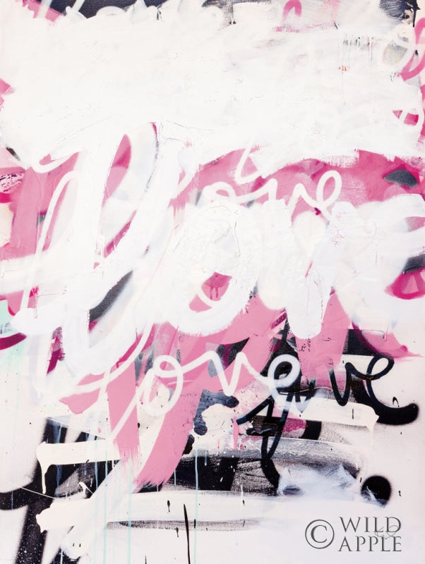 Reproduction of Love on Steroids Pink by Kent Youngstrom - Wall Decor Art