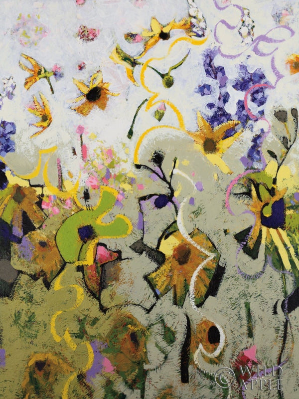 Reproduction of Crested Butte Profusion by Shirley Novak - Wall Decor Art