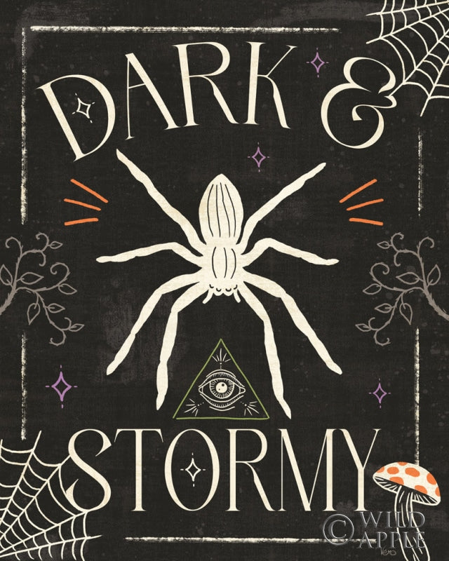 Reproduction of Dark Night V by Veronique Charron - Wall Decor Art