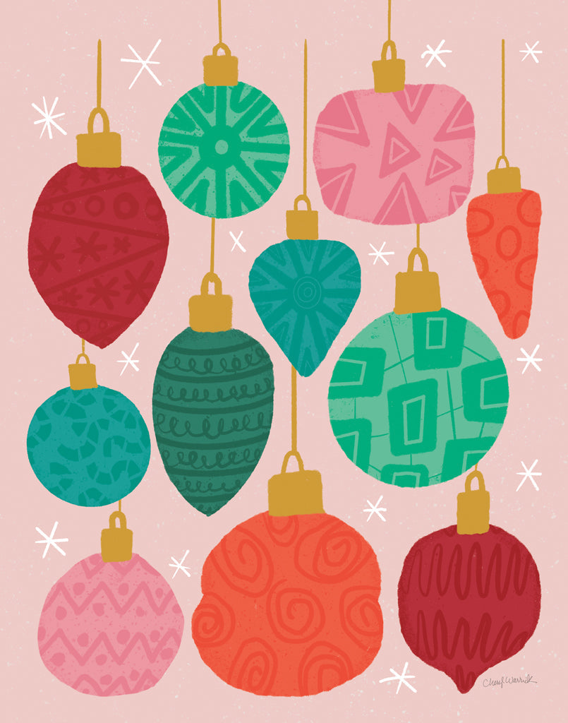 Reproduction of Winter Fun II by Cheryl Warrick - Wall Decor Art