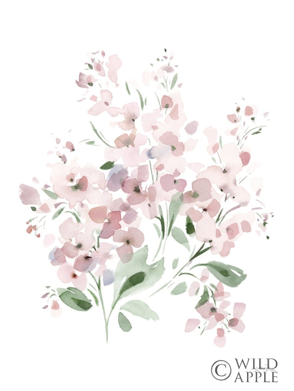 Reproduction of Serene Hydrangea by Katrina Pete - Wall Decor Art