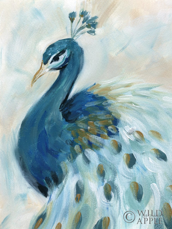 Reproduction of Pretty Peacocks II by Yvette St. Amant - Wall Decor Art