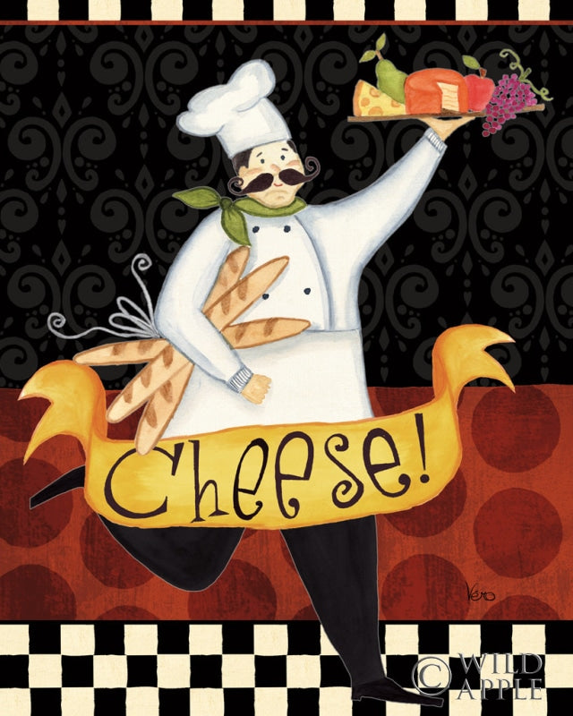 Reproduction of Bon Appetit IV by Veronique Charron - Wall Decor Art