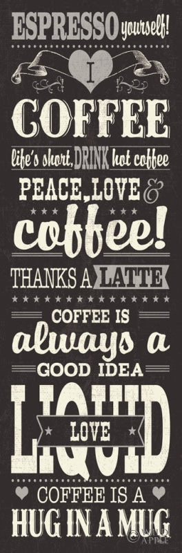 Reproduction of Coffee Lovers II v2 by Pela Studio - Wall Decor Art