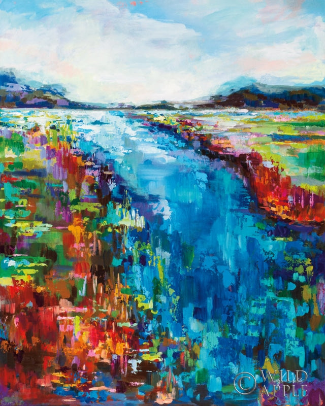 Reproduction of Fall is Here by Jeanette Vertentes - Wall Decor Art