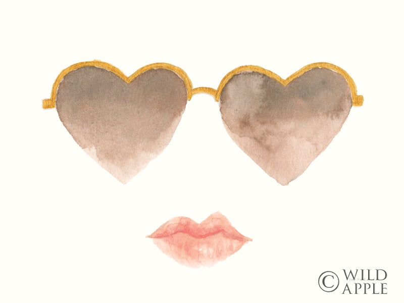 Reproduction of Boss Babe Sunglasses Crop by Jenaya Jackson - Wall Decor Art