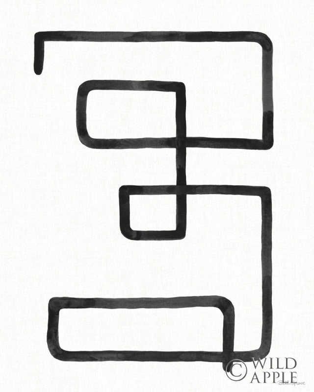 Reproduction of Abstract Squiggle III by Beth Grove - Wall Decor Art