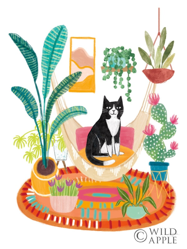 Reproduction of Urban Jungle Spring VII Spring White SP by Mary Urban - Wall Decor Art