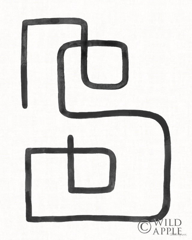 Reproduction of Abstract Squiggle I by Beth Grove - Wall Decor Art