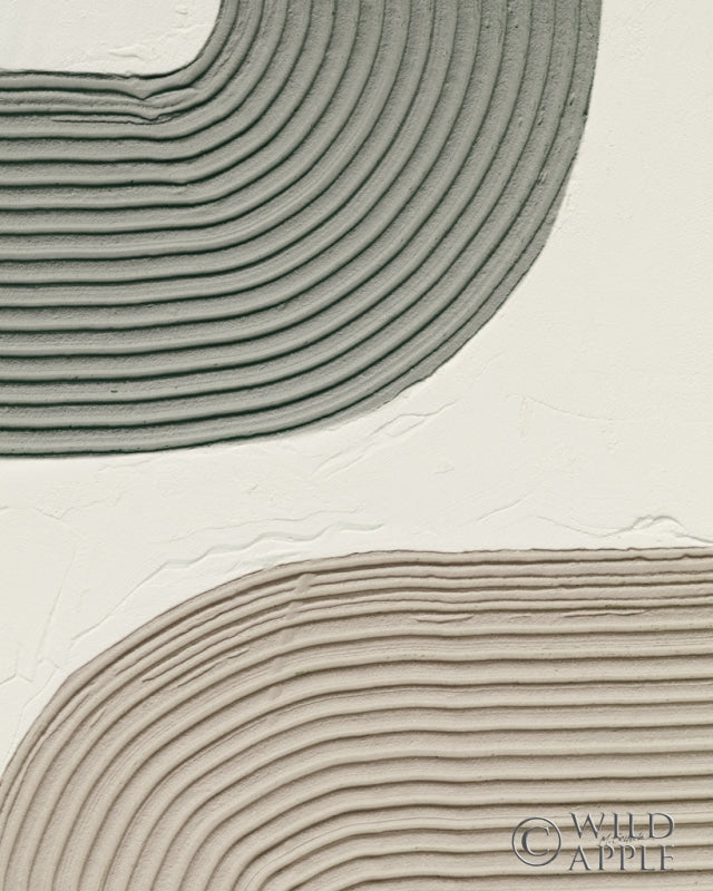 Reproduction of Embrace II Flipped Green Crop by Mike Schick - Wall Decor Art