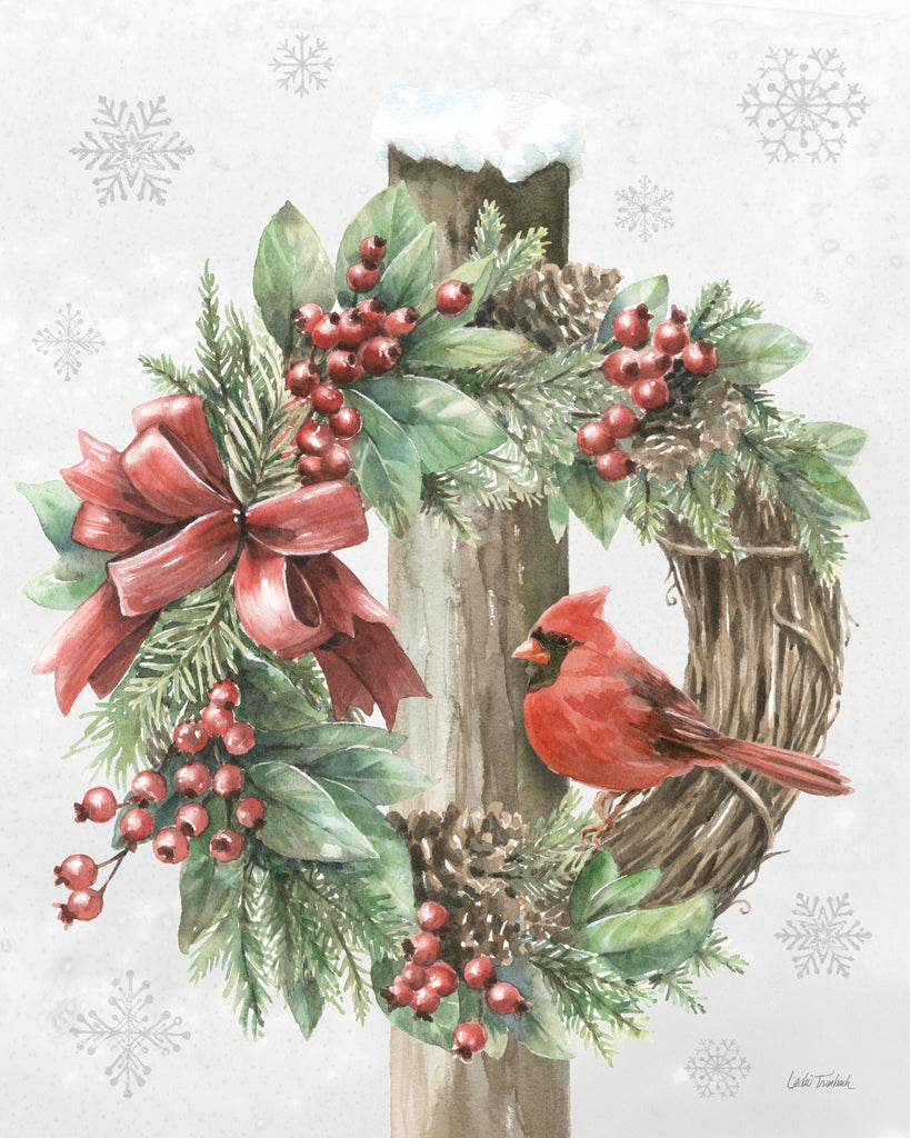 Reproduction of Feathered Festivities IV by Leslie Trimbach - Wall Decor Art