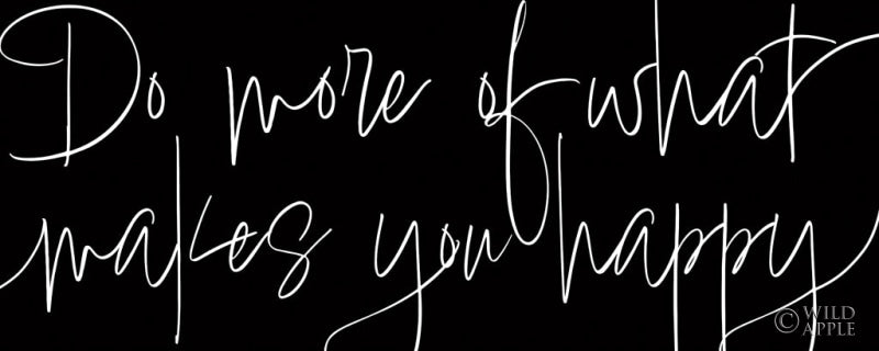 Reproduction of Words of Encouragement III BW by Sarah Adams - Wall Decor Art