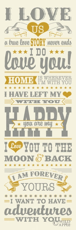 Reproduction of L-O-V-E I Color by Pela Studio - Wall Decor Art