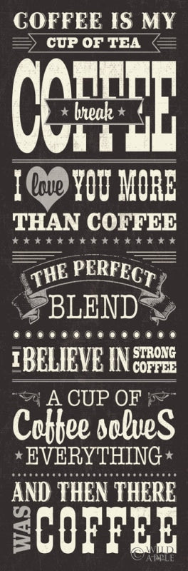 Reproduction of Coffee Lovers I v2 by Pela Studio - Wall Decor Art