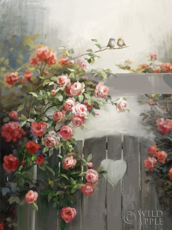 Reproduction of Seasons V by Danhui Nai - Wall Decor Art