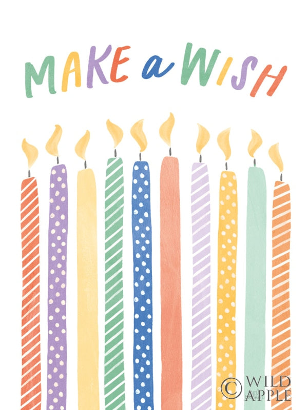 Reproduction of Birthday Wishes IV by Laura Marshall - Wall Decor Art