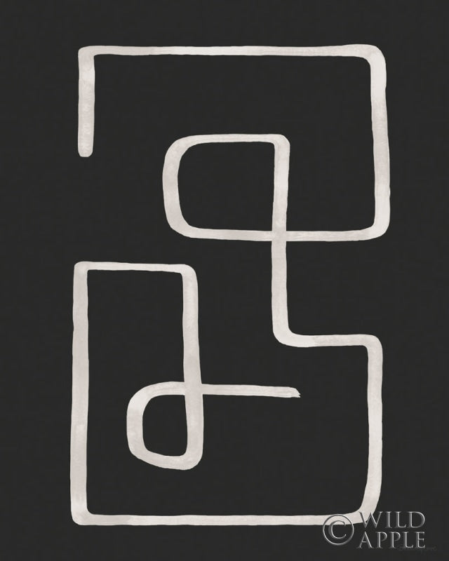 Reproduction of Abstract Squiggle IV Dark by Beth Grove - Wall Decor Art