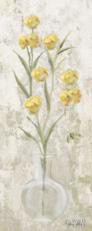 Reproduction of Yellow Field Flowers by Cheri Blum - Wall Decor Art