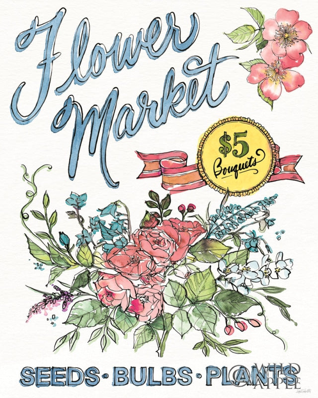 Reproduction of Spring Season VII by Anne Tavoletti - Wall Decor Art