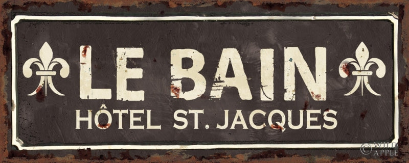 Reproduction of Vintage Bath IV by Pela Studio - Wall Decor Art