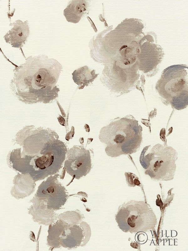 Reproduction of Warm Gray Branches I by Silvia Vassileva - Wall Decor Art