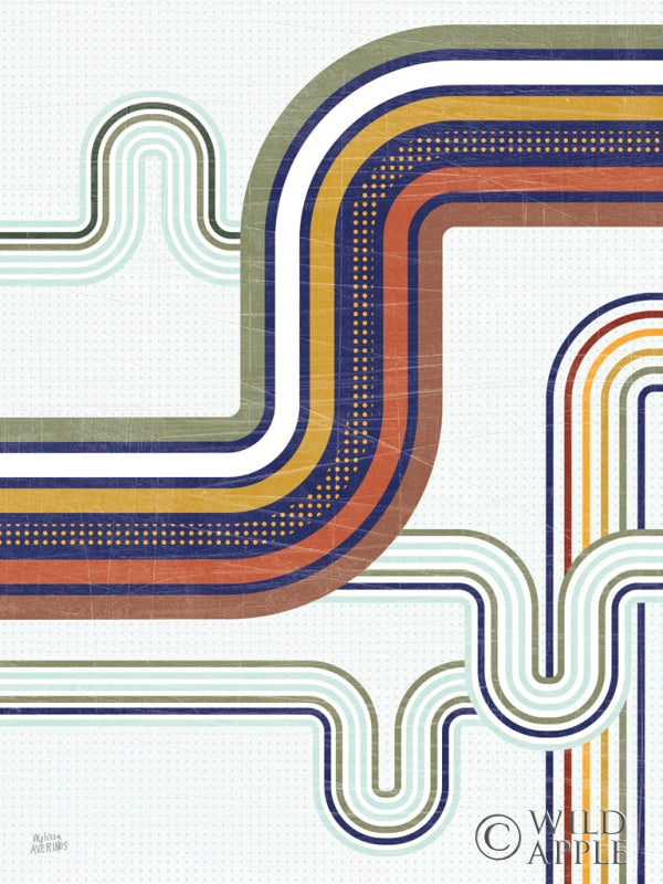 Reproduction of Retro Subway I Crop by Melissa Averinos - Wall Decor Art