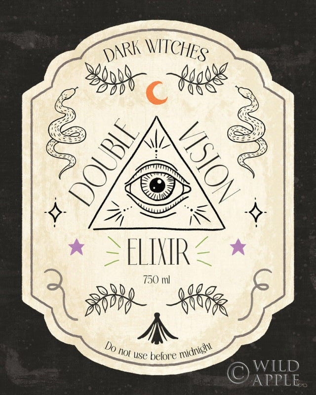 Reproduction of Dark Night VI by Veronique Charron - Wall Decor Art