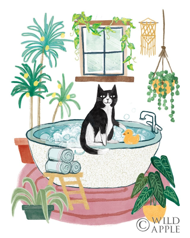 Reproduction of Urban Jungle Bath II by Mary Urban - Wall Decor Art
