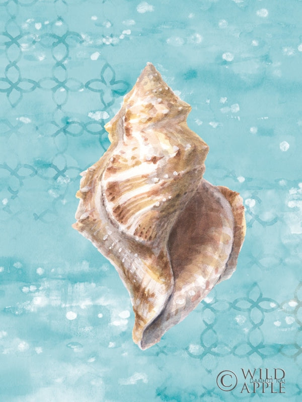 Reproduction of Sunrise Beach III Crop by Danhui Nai - Wall Decor Art