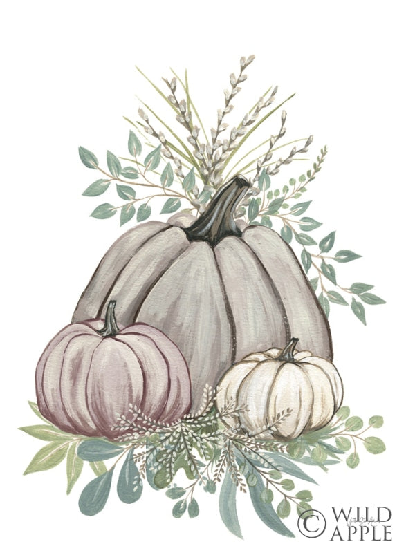 Reproduction of Neutral Harvest I by Yvette St. Amant - Wall Decor Art