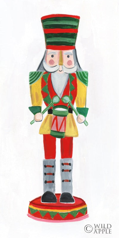 Reproduction of Holiday Nutcrackers III by Farida Zaman - Wall Decor Art