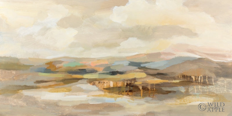 Reproduction of Subtle Hillside View by Silvia Vassileva - Wall Decor Art