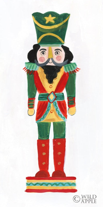 Reproduction of Holiday Nutcrackers II by Farida Zaman - Wall Decor Art