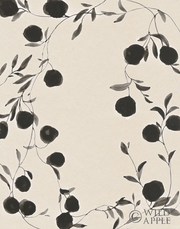 Reproduction of Botanical Shadows I Beige by Danhui Nai - Wall Decor Art