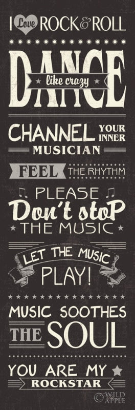 Reproduction of Music Lovers I by Pela Studio - Wall Decor Art