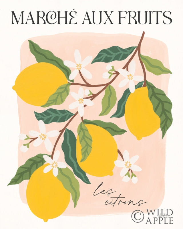 Reproduction of Marche aux Fruits II by Laura Marshall - Wall Decor Art