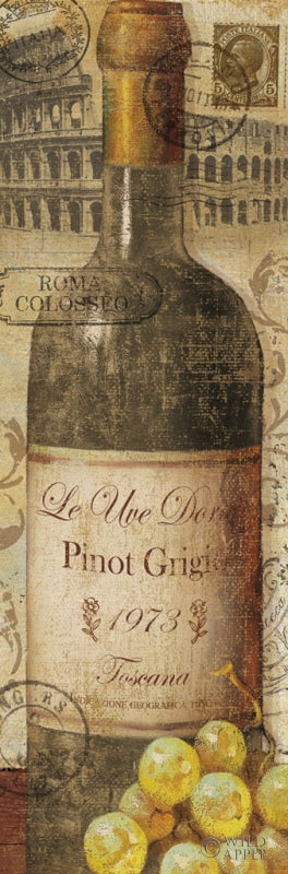 Reproduction of European Wines I Crop by Veronique Charron - Wall Decor Art