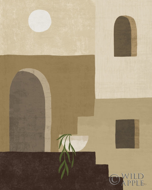 Reproduction of Simple Scenes I Neutral by Veronique Charron - Wall Decor Art