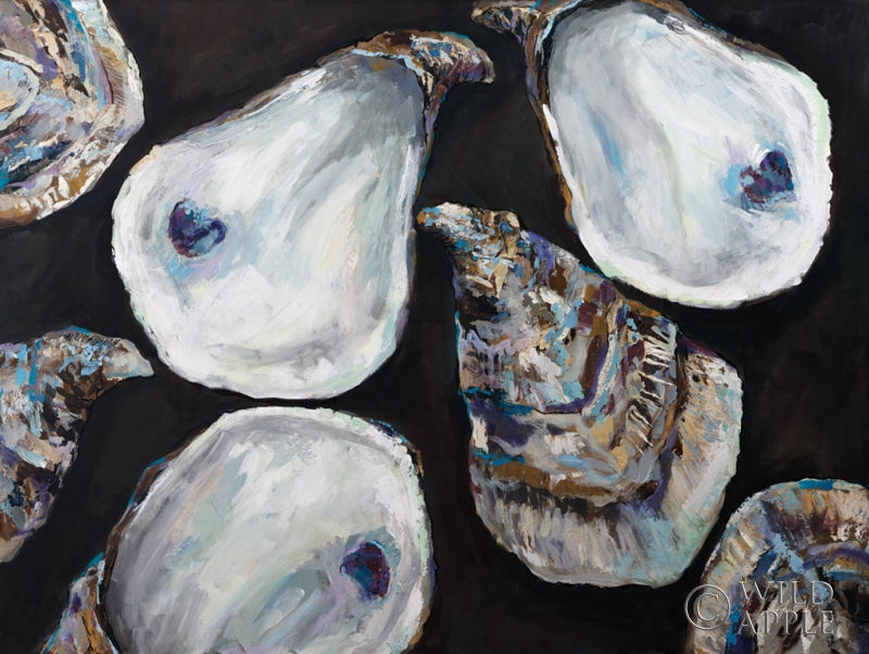 Reproduction of Oyster Club by Jeanette Vertentes - Wall Decor Art