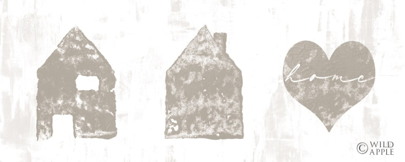 Reproduction of Home Sweet Home II by Sarah Adams - Wall Decor Art